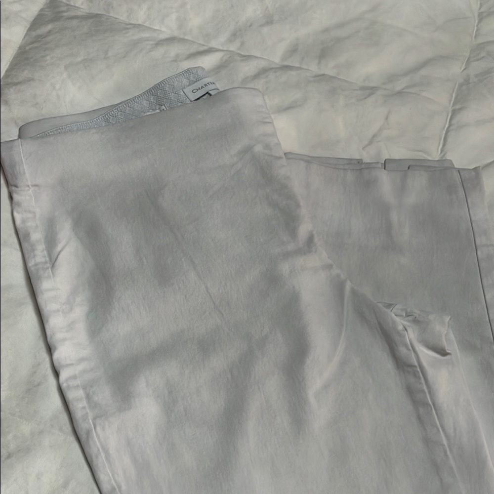 Charter Club off white/gray Pants